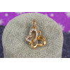 Кулон Xuping Jewelry метелик 2 см золотистий