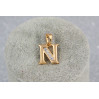 Кулон Xuping Jewelry літера N 1,5 см золотистий