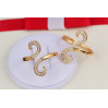 Кільце Xuping Jewelry лебідь розсувне р 18 і більше золотисте