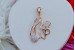 Кулон Xuping Jewelry мати і дитя 2.3 см золотистий