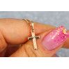 Хрестик Xuping Jewelry 1.5 см золотистий