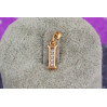 Кулон Xuping Jewelry літера I довжина 1,5 см золотистий