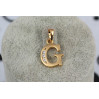 Кулон Xuping Jewelry літера G 1,5 см золотистий