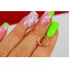 Сережки Xuping Jewelry колечка 1 см 1 мм золотисті