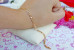 Браслет Xuping Jewelry фігаро 20 см 4 мм золотистий
