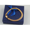 Браслет Xuping Jewelry снейк 21,5 см 8 мм золотистий