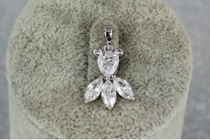 Кулон Xuping Jewelry рибка 2. см срібляста