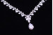 Комплект Кольє і сережки Xuping Jewelry Белла сріблястий