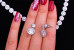 Комплект Кольє і сережки Xuping Jewelry Анабель сріблястий