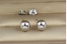 Сережки гвоздики Xuping Jewelry кульки 8 мм сріблясті