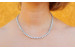 Комплект Кольє і сережки Xuping Jewelry Моніка сріблястий