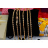 Ланцюг Xuping Jewelry канатик 60 см 3 мм золотистий
