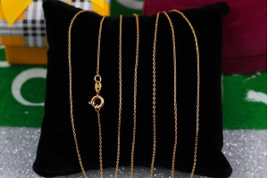 Цепь Xuping Jewelry якірний 50 см 1 мм золотистий