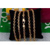 Ланцюг Xuping Jewelry якірний 50 см 5 мм золотистий