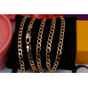Ланцюг Xuping Jewelry панцирний 50 см 5 мм золотистий
