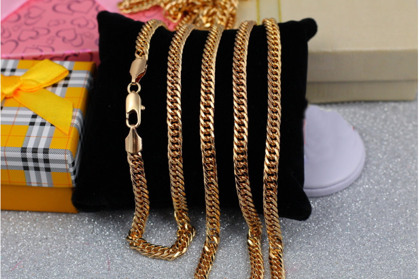 Ланцюг Xuping Jewelry кобра 50 см 5 мм золотистий