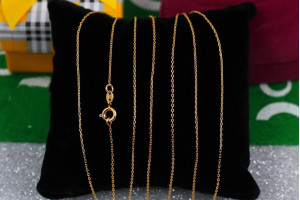 Цепь Xuping Jewelry якірний 45 см 1 мм золотистий