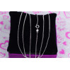 Ланцюг Xuping Jewelry якірний 35 см 1 мм сріблястий
