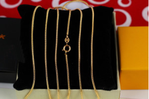 Цепь Xuping Jewelry джгут 35 см 1,5 мм золотистий