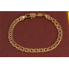 Браслет Xuping Jewelry ромб 17 см 5 мм золотистий