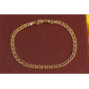 Браслет Xuping Jewelry ромб 21 см 4 мм золотистий