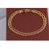 Браслет Xuping Jewelry ромб 21см 6 мм золотистий