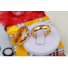 Обручне кільце Xuping Jewelry класика 5 мм 15,16,17,18,19,20,21,22,23,24 золотисте 24