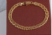 Браслет Xuping Jewelry ромб 19 см 6 мм золотистий