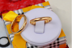 Обручка Xuping Jewelry класика 3 мм 21 золота