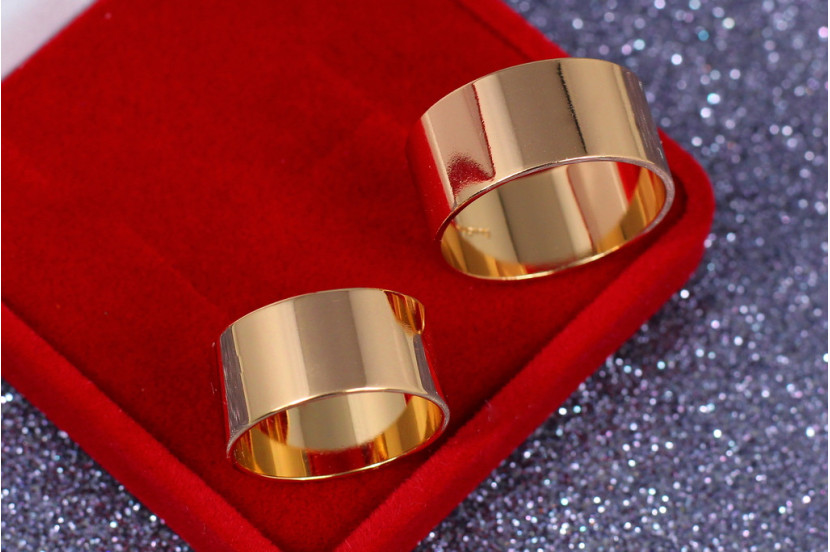 Обручка Xuping Jewelry американка 10 мм р 21 золотиста