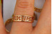 Кільце Xuping Jewelry Господи Спаси і Збережи р 19 золотисте