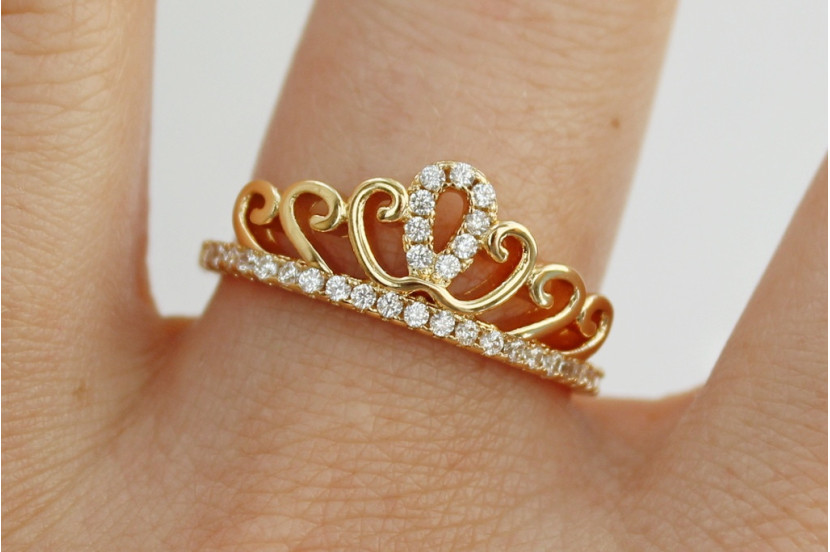 Кільце Xuping Jewelry корона р 20 золотисте