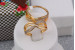 Кільце Xuping Jewelry маска р 17 золотисте