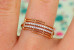 Кільце Xuping Jewelry віконця р17 золотисте