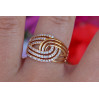 Кільце Xuping Jewelry дружня пара р 17 золотисте