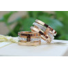Кільце Xuping Jewelry GL потрійне р 20 золотисте