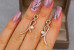 Сережки гвоздики Xuping Jewelry пташка з перлиною 3 см золотисті