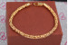 Браслет Xuping Jewelry лисячий хвіст 22 см 5 мм золотистий