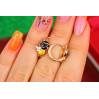 Сережки Xuping Jewelry бджілки 1.2 см золотисті