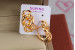Сережки Xuping Jewelry три овальних ланки 1,9 см золотисті