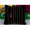 Ланцюг Xuping Jewelry якірний 60 см 1 мм золотистий