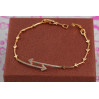 Браслет Xuping Jewelry вектор 17.5 см золотистий