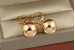 Сережки Xuping Jewelry кульки 2.8 см 13 мм золотисті