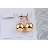 Сережки Xuping Jewelry кульки 2.8 см 13 мм золотисті