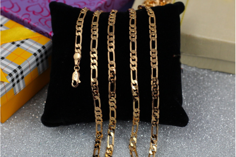 Ланцюг Xuping Jewelry фігаро 55 см 4 мм золототистий