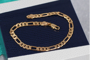 Браслет Xuping Jewelry Фікара 27 см 5 мм золотистий