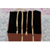 Ланцюг Xuping Jewelry плоский снейк 55 см 3,5 мм золотистий
