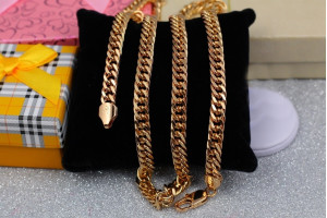 Цегла Xuping Jewelry кобра 60 см 7 мм золота