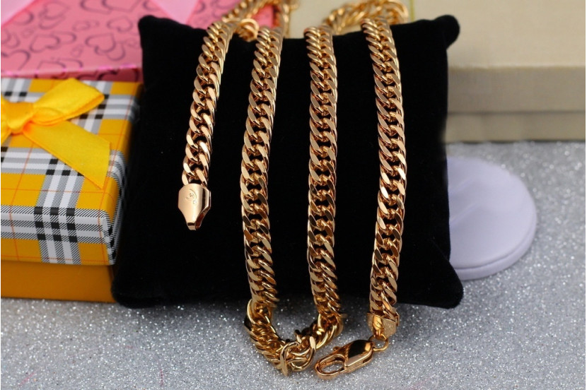Ланцюг Xuping Jewelry кобра 60 см 7 мм золотистий