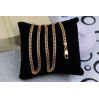 Ланцюг Xuping Jewelry ромб з огранюванням 50 см 4 мм золотистий